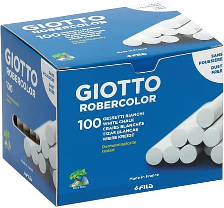 Robercolor Tebeşir, 100'lü Kutu, Karışık Renkler