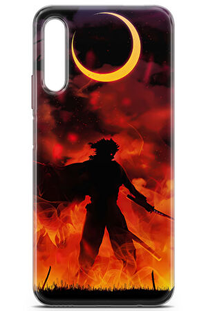 Huawei Y9S uyumlu Manga 8 Renkli Tasarım Rengoku Demon Slayer