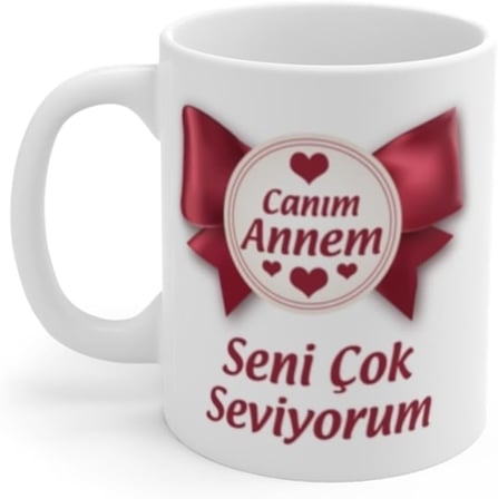 Kişiye Özel Isim Baskılı Beyaz Kupa Bardak,anneler Günü Bardak,anneler Günü Hediyesi