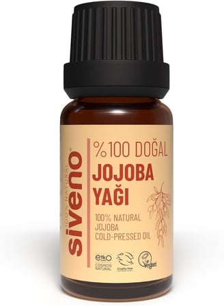 Siveno%100 Doğal Jojoba Yağı Soğuk Sıkım 10ml