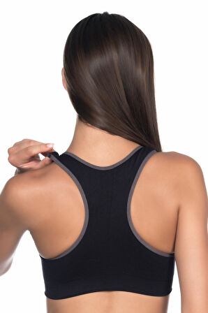 SİYAH-ANTRASİT MI Emay 4024 Double Toparlayıcı Büstiyer