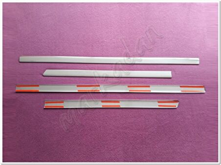 WOC Chrome VW Passat 3B Krom Yan Kapı Çıtası 1996-2005 4 Parça Paslanmaz Çelik