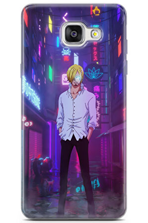 Samsung Galaxy A5 2016 uyumlu Manga 33 Koruyucu Kılıf One Piece Sanji