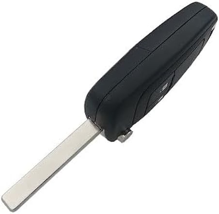 AutoHan Keys Astra J, Insignia, Corsa E için 2 Butonlu Anahtar Kabı, Siyah, Anahtar Kasası