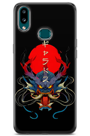 Samsung Galaxy A10S uyumlu Pokemon 36 HD UV Baskı Oni Gyarados Leviator