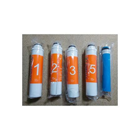 Waterlife Uyumlu Waterfil Su Arıtma Filtre Tam Takım Filtre Seti