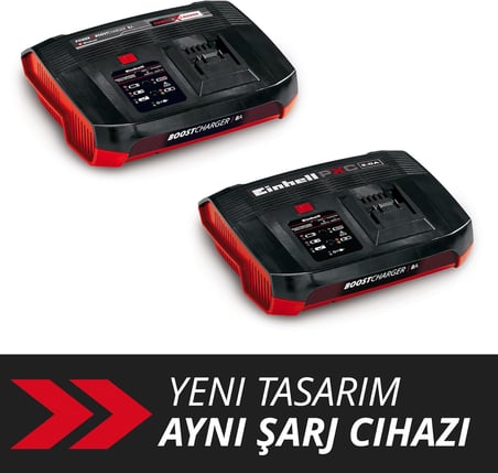 Orijinal Şarj Cihazı Power X-Boostcharger 8A Power X-Change (Li-Ion, tüm PXC aküler için uygun, daha hızlı şarj için boost modu, 7 aşamalı LED durum göstergesi) - 4512155