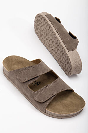 Kadın Esnek Yumuşak Ayarlanabilir Cırtlı Slide Rahat Comfort Anatomik Terlik