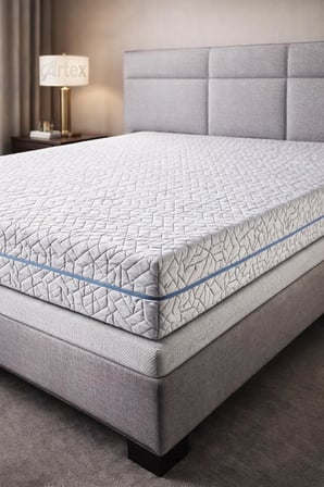 ARTEX Fermuarlı Yatak Kılıfı 160x200 Koruyucusu%100 Pamuklu Kılıf Özel Üretim Kapitone Çift Kişilik
