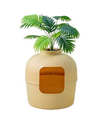 Dekoratif Kedi Tuvaleti & Evi