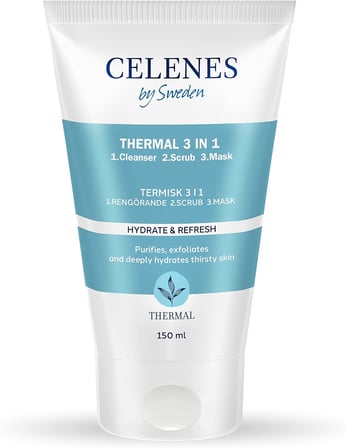 Celenes By Sweden Thermal Yıkama Peeling Maske 150 ml