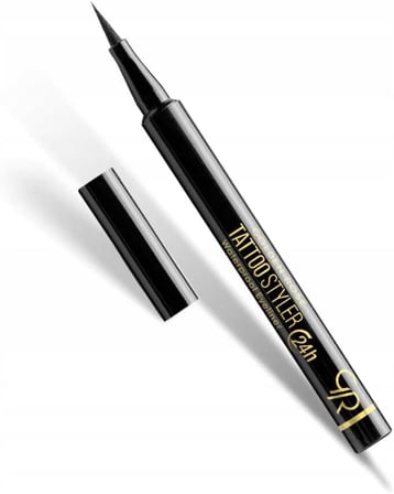 Golden Rose Tattoo Styler Waterproof Eyeliner - Midnight Black - Suya Dayanıklı Mat ve Kalıcı Eyeliner