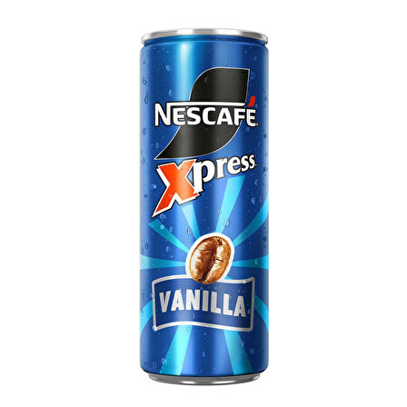 Nescafe Xpress Vanilya Soğuk Kahve 250 ml x 12 Adet