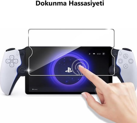 Sony PlayStation Portal 8 inç ile Uyumlu Ekran Koruyucu Oyun Konsolu