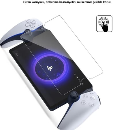 Sony PlayStation Portal 8 inç ile Uyumlu Ekran Koruyucu Oyun Konsolu
