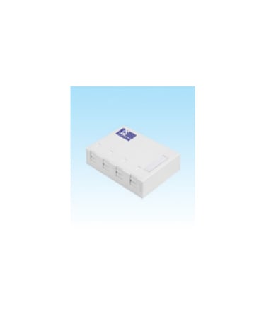 4 port sıva üstü priz kutusu, toz kapaklı, boş