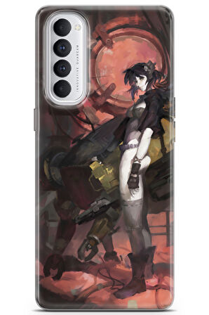 Oppo Reno4 Pro uyumlu Manga 39 Darbe Emici Kusanagi Motoko Ghost