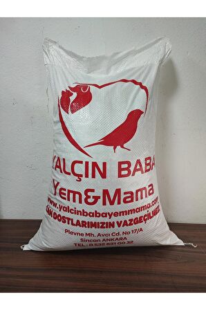 Yalçın Baba Yem Sade 20 Kg Kuş Yemi 