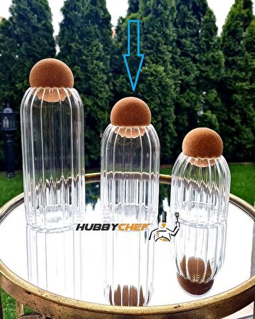 Hubbychef Vakumlu 750 ml Cam Kavanoz