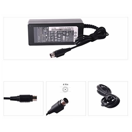 Canon image Formula 300P Uyumlu Adaptör 4 Pin Şarj Aleti Şarj Cihazı