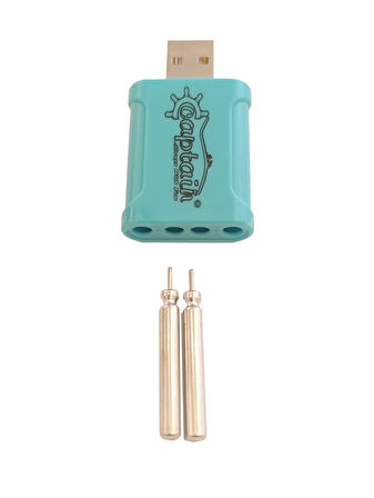 Captain 7113 Fosfor ve Şamandra Pili İçin Pil Şarj Kiti USB li