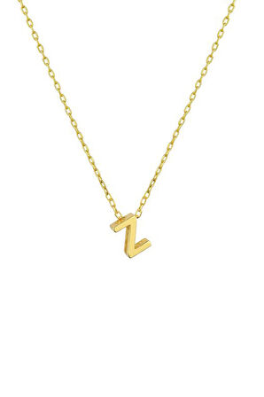 Kadın Mini Z Harfli Kolye  | undefined