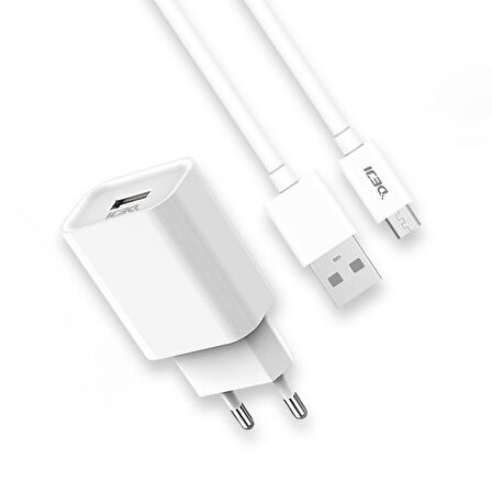 Deji Micro USB 10 Watt Hızlı Şarj Aleti Beyaz