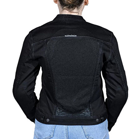 RIDER DENIM EFİL KADIN MOTOSİKLET MONT