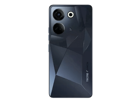 TECNO Camon 20 CK6N 8/256 GB Siyah  (TECNO Türkiye Garantili)
