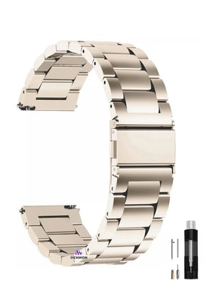 Samsung Galaxy Watch 4/5/6/7/fe/40/40/44 Classic 42/43/46/47MM Uyumlu 20mm Metal Paslanmaz Kordon