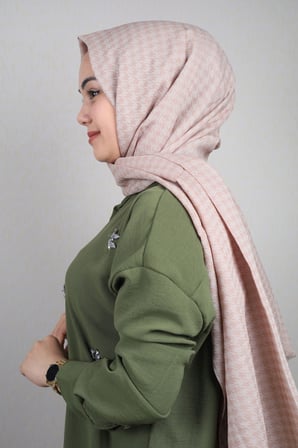 Kendinden Desenli Yaz Esintisi Şal - Desen-01 - Renk-02 -21