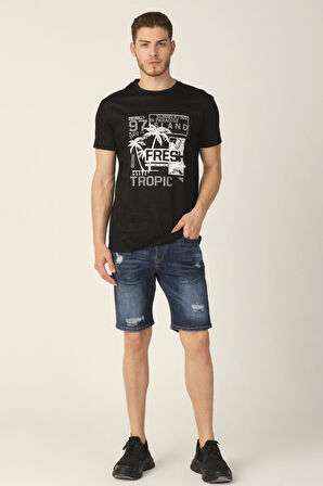 ALEXANDERGARDI REGULAR FİT JEAN ŞORT (21-CMLSRT)