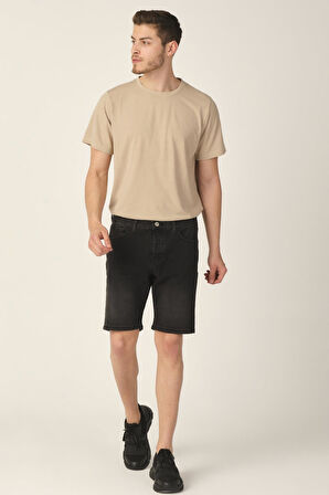 ALEXANDERGARDI REGULAR FİT JEAN ŞORT (21-CMLSRT)