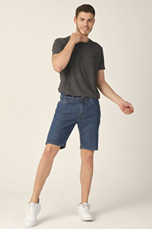 ALEXANDERGARDI REGULAR FİT JEAN ŞORT (21-CMLSRT)