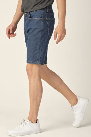 ALEXANDERGARDI REGULAR FİT JEAN ŞORT (21-CMLSRT)