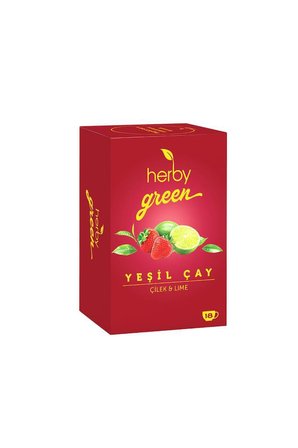 Herby Yeşil Çay Çilek ve Lime 