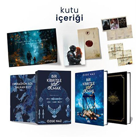 Bir Kibritle Yok Olmak (Ciltli-Özel Kutulu Set) / Özge Naz