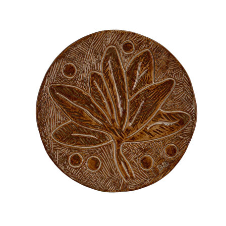 Seramik Tabak (Duvar Süsü, 17 cm)
