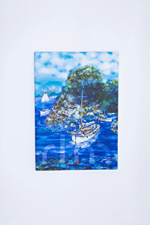 Mustafa Pilevneli - Mavi Yolculuk A6 Defter 