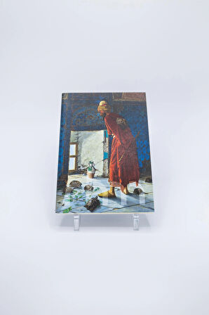 Osman Hamdi Bey - Kaplumbağa Terbiyecisi A6 Defter