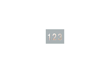RAKAM AYNA PLEKSİ 4 CM-KL:3 RAKAM 10 ADET