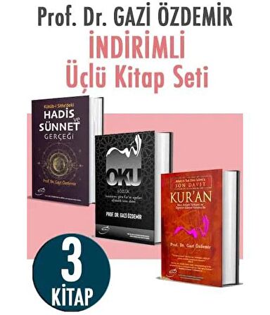 Gazi Özdemir Üç Kitaplık Set