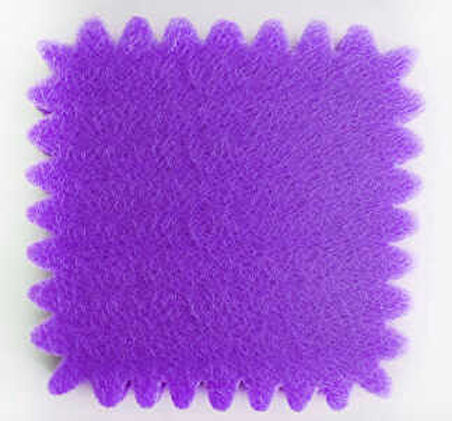 ORGANZE KARE FİLELİ TÜL LİLA 22 CM 100 ADET