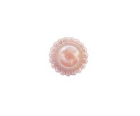 İNCİ ETRAFI DESENLİ PEMBE 17MM 700 ADET