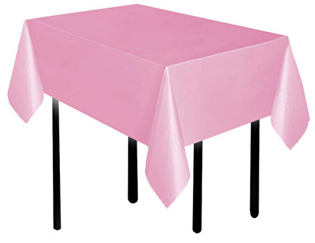 MASA ÖRTÜSÜ DÜZ YERLİ 137X183 CM PEMBE 1 ADET