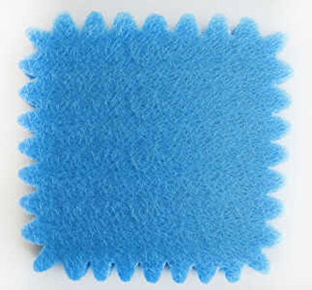 ORGANZE FİLELİ KARE TÜL MAVİ 24 CM 100 ADET