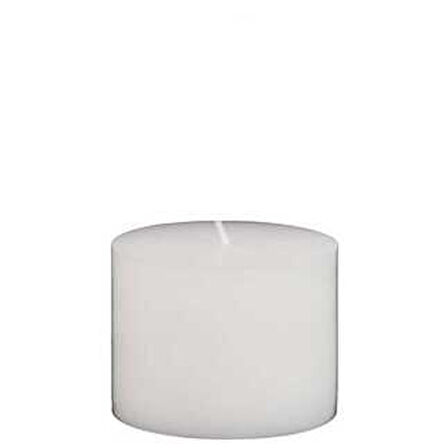MUM SİLİNDİR KÜÇÜK 215 GR 7X6 CM BEYAZ 1 ADET
