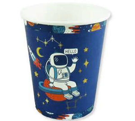 BARDAK ASTRONOT UZAYDA KARTON 8OZ 8 ADET