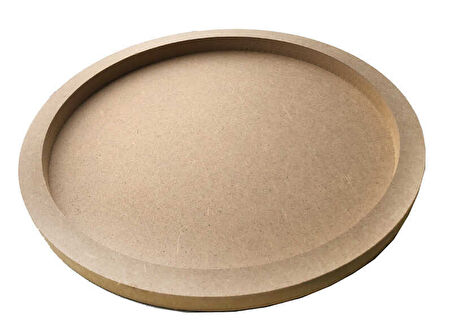 KAPI SÜSÜ BUBBLE AHŞAP ÇEMBER 30X30 CM 1 ADET