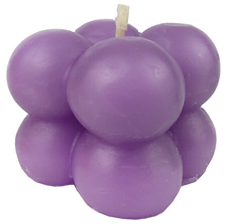 MUM BUBBLE MAKARON MOR 3,5X3,5 CM 1 ADET